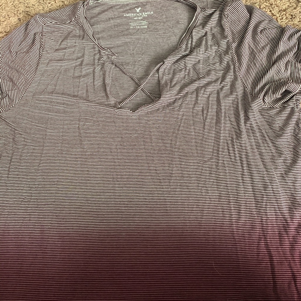 AEO ombré stripe shirt